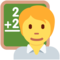 Teacher emoji on Twitter